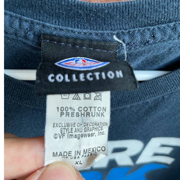 NBA Dallas Mavericks Dirk Nowitzki ESPN 2005 Graphic Basketball T-shirt L - Picture 3 of 5